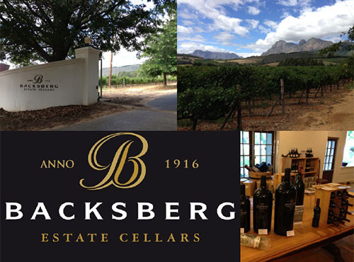 Ökothermkessel im Weingut Backsberg - Südafrika